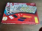 Spellendoos met verschillende spellen., Ophalen of Verzenden