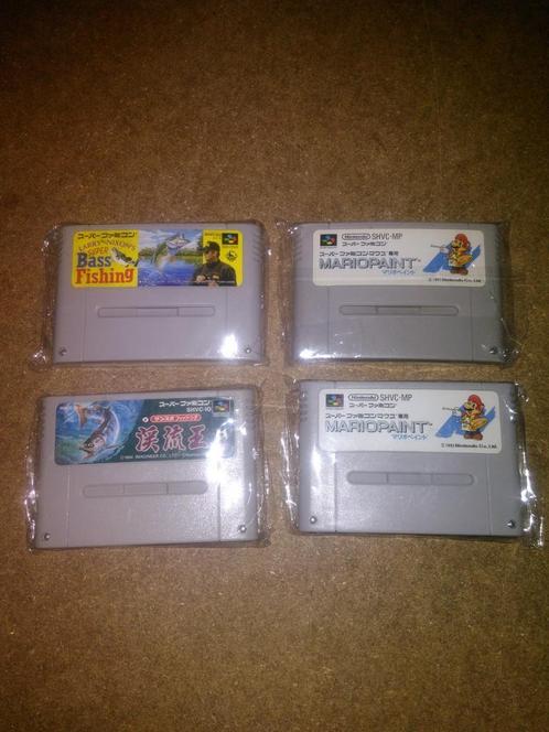 Diverse Nintendo Super Famicom Cassettes, Spelcomputers en Games, Spelcomputers | Nintendo GameCube, Zo goed als nieuw, Met games