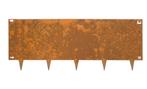 Cortenstaal Borderrand 40 x 106 cm Flexibel, Tuin en Terras, Bielzen en Borders, Ophalen, Zo goed als nieuw, Overige materialen