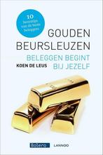 Gouden beursleuzen, beleggen begint bij jezelf, Koen de Leus, Boeken, Verzenden, Zo goed als nieuw
