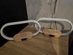 2 nachtlampjes- dimbaar- telefoon oplader- led, Huis en Inrichting, Ophalen of Verzenden, Zo goed als nieuw, Minder dan 50 cm