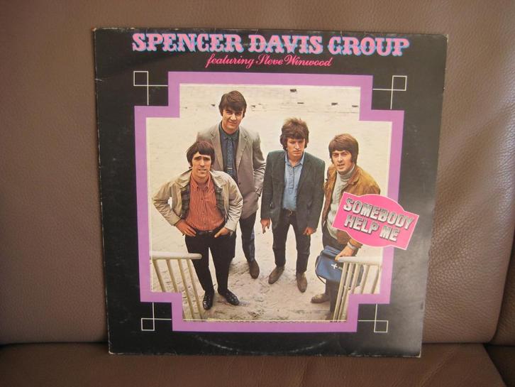The Spencer Davis Group Featuring Steve Winwood – Somebody, Cd's en Dvd's, Vinyl | Rock, Zo goed als nieuw, Poprock, 12 inch, Ophalen of Verzenden