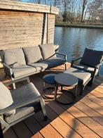 Loungeset donkergrijs, Ophalen, Gebruikt