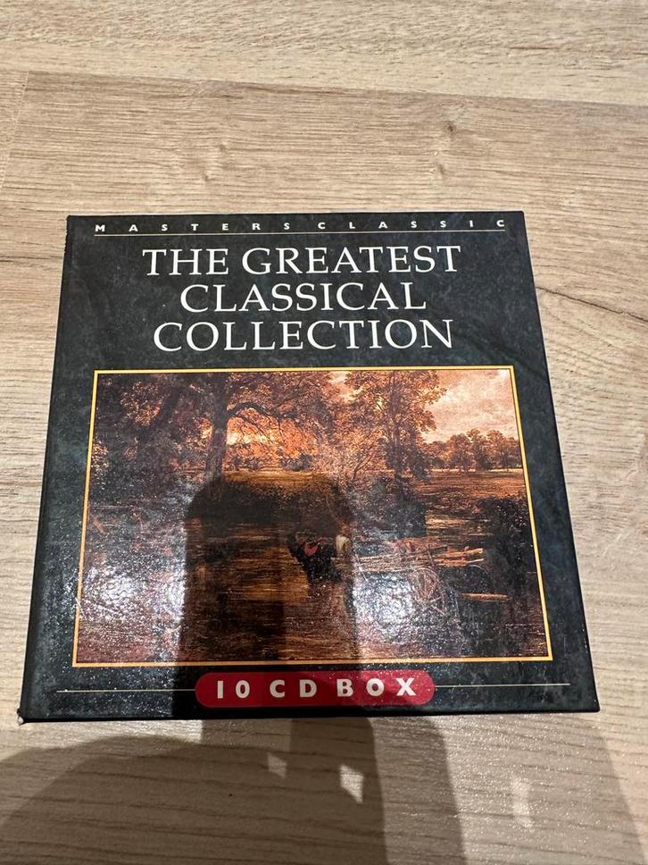 Klassieke Muziek Collectie - 10 CD Box, Cd's en Dvd's, Cd's | Klassiek, Gebruikt, Orkest of Ballet, Romantiek, Boxset, Ophalen of Verzenden