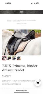 Edix princess zadel 15 inch, Ophalen of Verzenden