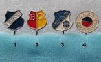 Speldjes 4 stuks Nederlandse voetbalclubs, Verzamelen, Speldjes, Pins en Buttons, Ophalen of Verzenden, Gebruikt, Sport, Speldje of Pin