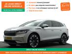 Skoda Enyaq iV 60+ Sportline- Warmtepomp Design Leder Interi, Auto's, Automaat, Achterwielaandrijving, Gebruikt, Huisgarantie