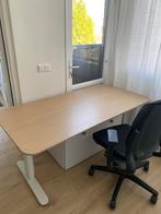 Bureau sta-zit Bekant Ikea, Huis en Inrichting, Bureaus, Ophalen, In hoogte verstelbaar, Zo goed als nieuw, Stabureau
