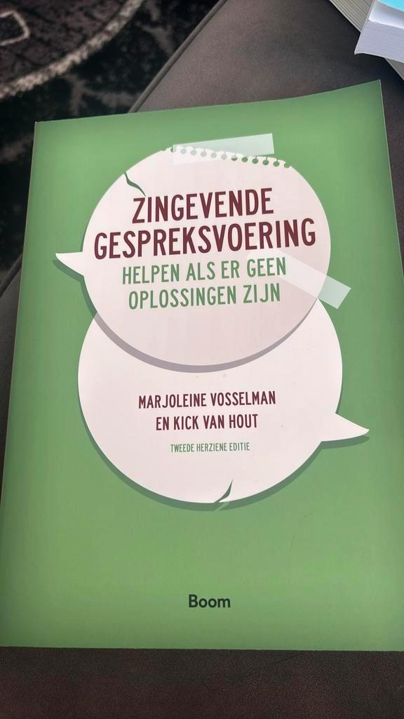 Kick van Hout - Zingevende gespreksvoering, Boeken, Psychologie, Zo goed als nieuw, Ophalen