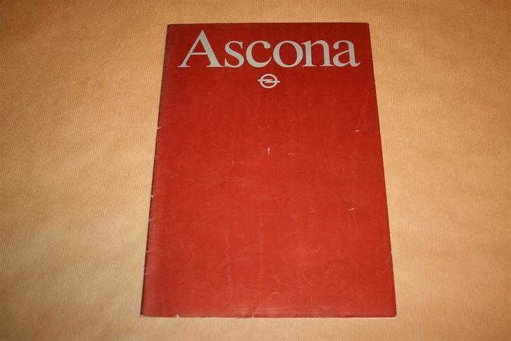 Grote reclame-uitgave - Opel Ascona - 1981 !!, Boeken, Auto's | Folders en Tijdschriften, Zo goed als nieuw, Opel, Ophalen of Verzenden