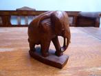 Mooi vormgegeven houten olifant (1), Antiek en Kunst, Antiek | Woonaccessoires, Ophalen of Verzenden