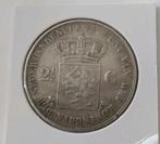 Zilveren Rijksdaalder 1842 - Willem II, Verzenden, Zilver, Losse munt, 2½ gulden