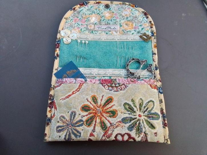 Naalden mapje Vintage naai etui, Hobby en Vrije tijd, Naaien en Fournituren, Nieuw, Ophalen of Verzenden