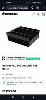 Kaspa KS0 Pro 200 G/hash (commemorative green edition), Computers en Software, Overige Computers en Software, Nieuw, Ophalen of Verzenden