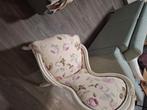 Bloemen stoel, Huis en Inrichting, Stoelen, Ophalen, Gebruikt, Hout, Eén
