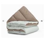 Dekbed wasbaar foggy teak, Beige, Ophalen of Verzenden, Deken of Dekbed, Nieuw