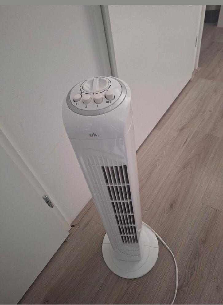 OK. Torenventilator - Koel de zomer!, Witgoed en Apparatuur, Ventilatoren, Gebruikt, Torenventilator, Ophalen of Verzenden