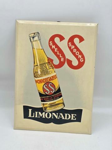 Reclamebord SS limonade de Snelle Sprong  Tegel beschikbaar voor biedingen