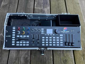 Eurolite Colourchief DMX Lichtconsole in Flightcase beschikbaar voor biedingen