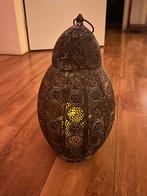 Oosterse Kandelaar Metaal Zwart, Ophalen, Gebruikt, 25 tot 50 cm, Zwart