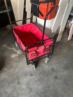 Bolderkar / Strandkar - Handig voor uitjes!, Caravans en Kamperen, Bolderkarren, Ophalen, Opvouwbaar, Gebruikt