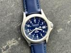 Hamilton Khaki Field 38mm Automatic BLUE Date in Blauw, Sieraden, Tassen en Uiterlijk, Horloges | Heren, Staal, Staal, Polshorloge