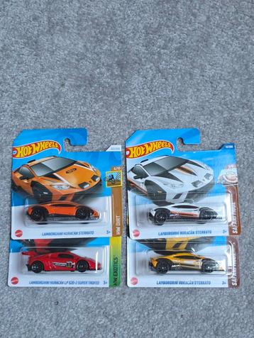 Hotwheels Lamborghini Huracan Set - Nieuw! beschikbaar voor biedingen