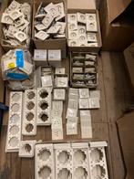 Gira oude serie nieuw/gebruikt schakelmateriaal stopcontact, Doe-het-zelf en Verbouw, Ophalen of Verzenden, Gebruikt, Stopcontact