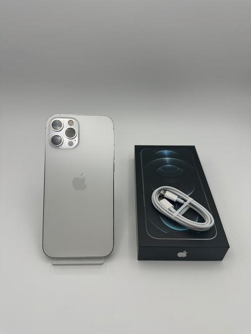 Iphone 12 Pro Max 128 GB (Zilver) / Inruil mogelijk!, Telecommunicatie, Mobiele telefoons | Apple iPhone, Gebruikt, 128 GB, Zonder abonnement