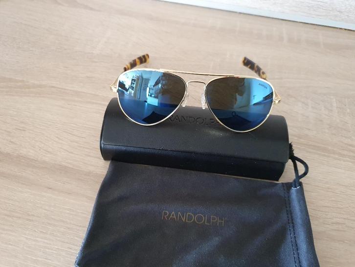 RANDOLPH CR237 zonnebril., Sieraden, Tassen en Uiterlijk, Zonnebrillen en Brillen | Heren, Zo goed als nieuw, Zonnebril, Overige merken