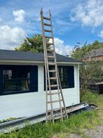 Schilders ladder 2x4M hout, Doe-het-zelf en Verbouw, Ladders en Trappen, Ophalen, Zo goed als nieuw