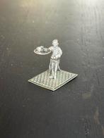 Zilver Miniatuur | Ober - C. Stout Rotterdam, Antiek en Kunst, Ophalen of Verzenden, Zilver