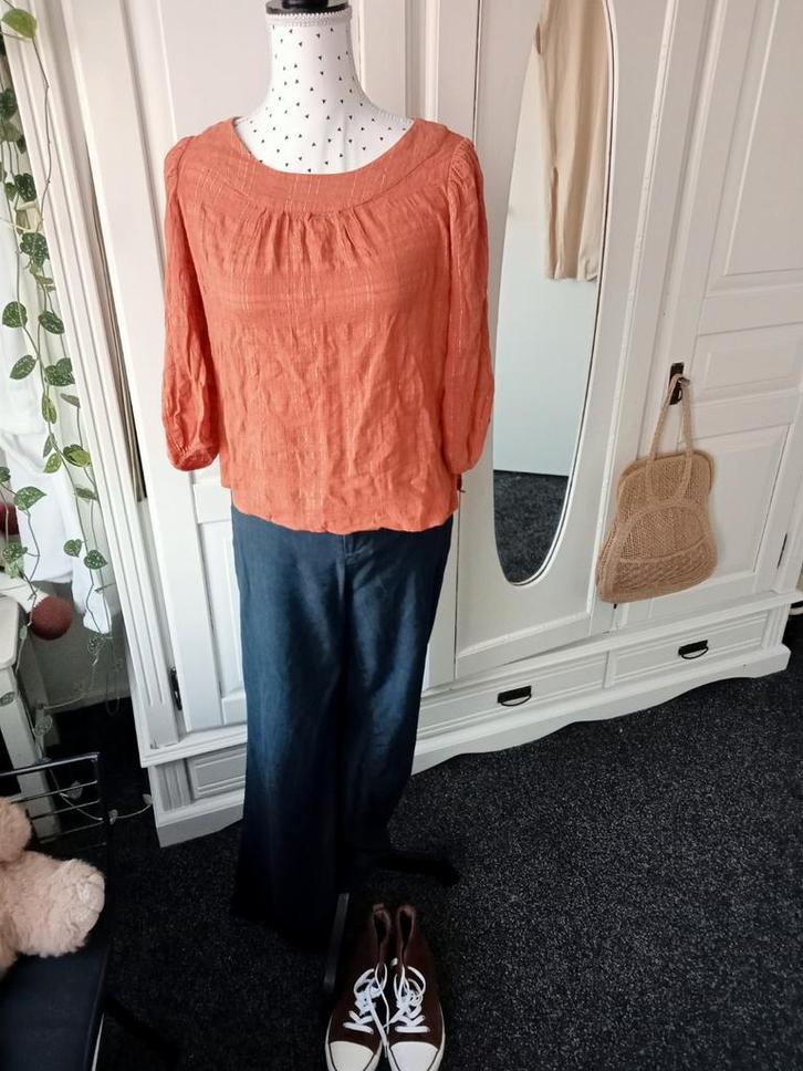Sissy Boy " Blouse maat S ", Kleding | Dames, Blouses en Tunieken, Zo goed als nieuw, Maat 36 (S), Oranje, Ophalen of Verzenden