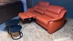 2- zit Bank Relax Electrisch HIMOLLA leder cognac NIEUW, Huis en Inrichting, Ophalen of Verzenden, 200 tot 250 cm, Nieuw, Tweepersoons