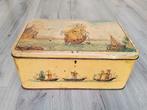 oude blik met schepen, Verzamelen, Ophalen of Verzenden, Gebruikt, Overige