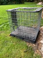 Te koop ibc krat met kunstof pallet, Ophalen, Gebruikt, 100 cm of meer, 60 cm of meer