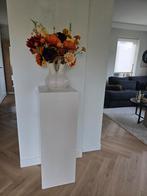 Mooie Hoogglans Witte Zuil - 30x30x100 cm, Huis en Inrichting, Woonaccessoires | Zuilen en Pilaren, Ophalen