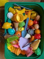 Bak vol keukenspeelgoed (zonder bak), Ophalen, Gebruikt, Kunststof