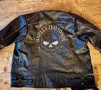 Harley Davidson motorjas leer, Motoren, Kleding | Motorkleding, Ophalen, Heren, Jas | leer, Harley Davidson. Origineel.