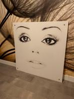 Moderne Wanddecoratie - Portret, Ophalen, Minder dan 50 cm, Zo goed als nieuw, Tekening