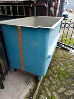 Polyester Waterbak op Wieltjes met Kraan -, Ophalen