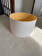 Witte Lampenkap - rond, Ophalen, 25 tot 50 cm, Wit, Rond