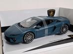 Lamborghini Temerario 1/18 Blauw Bburago NIEUW, Ophalen of Verzenden, Nieuw, Auto, Bburago