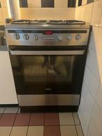 Inventum gasfornuis 60 cm, Ophalen, 4 kookzones, Zo goed als nieuw, Gas