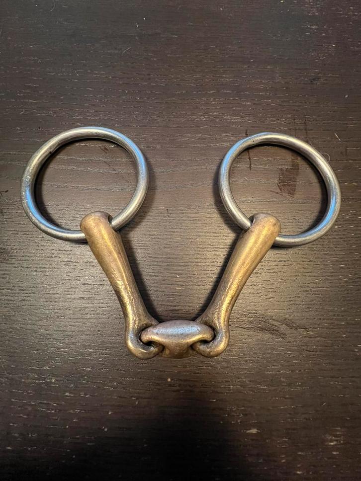 Sprenger Aurigan 13,5 cm Dubbelgebroken KK Watertrens, Dieren en Toebehoren, Paarden en Pony's | Hoofdstellen en Tuigage, Gebruikt