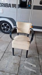 6 Vintage fauteuils met armleuningen voor 40 euro, Huis en Inrichting, Stoelen, Gebruikt, Wit, Vintage, Eén