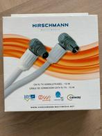 Hirschmann KWALITEIT COAXKABEL COMPLEET 10.00M, Ophalen of Verzenden, Nieuw