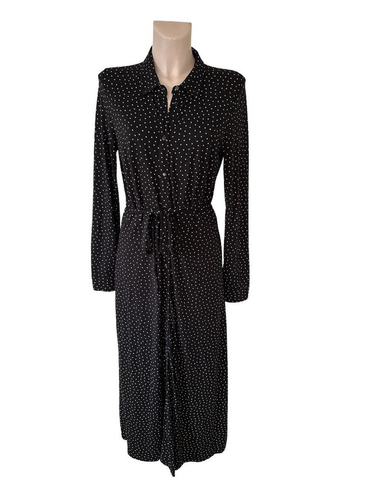 King Louie jurk M, Kleding | Dames, Jurken, Zo goed als nieuw, Maat 38/40 (M), Zwart, Knielengte, Ophalen of Verzenden