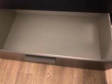 BRIMNES Bedframe 180x200 met opberglades - Zwart - afbeelding 6