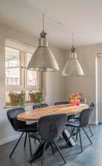 Industriële Hanglamp, Huis en Inrichting, Ophalen, Gebruikt, Metaal, 50 tot 75 cm